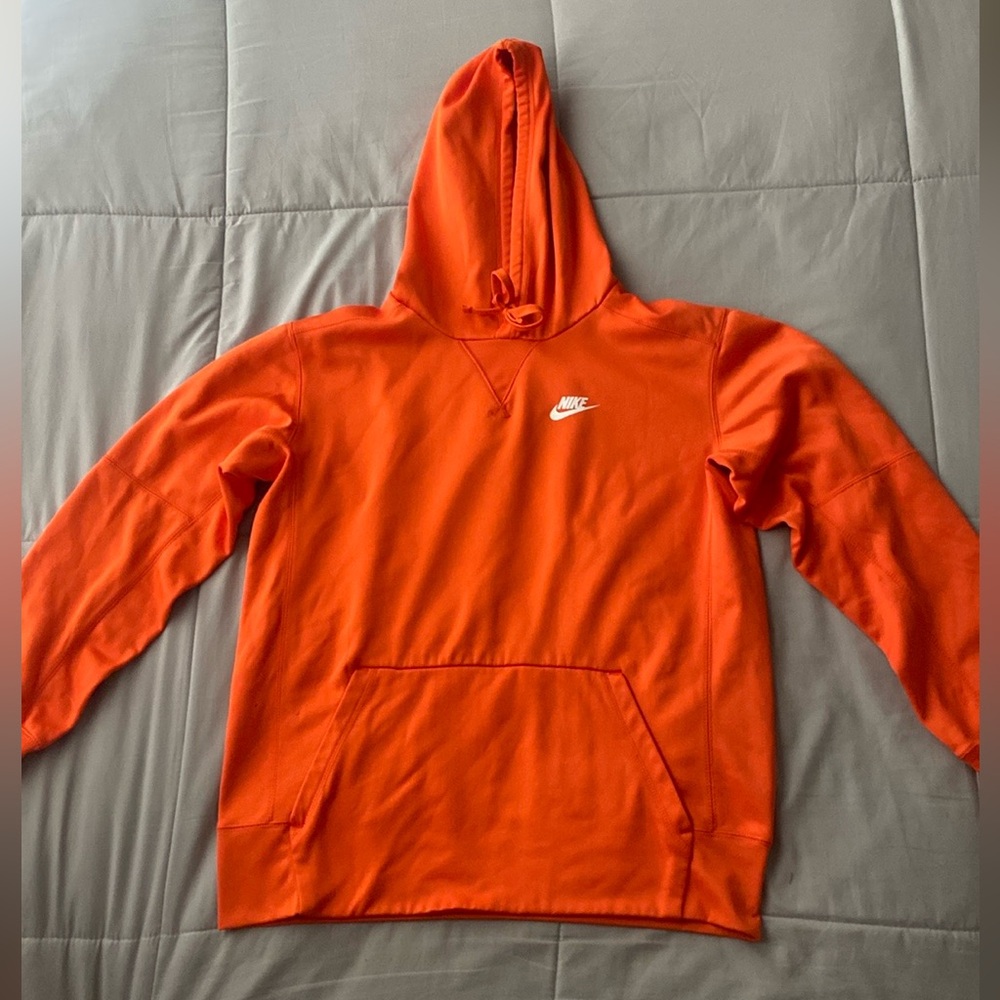 Orange Nike Hoodie
